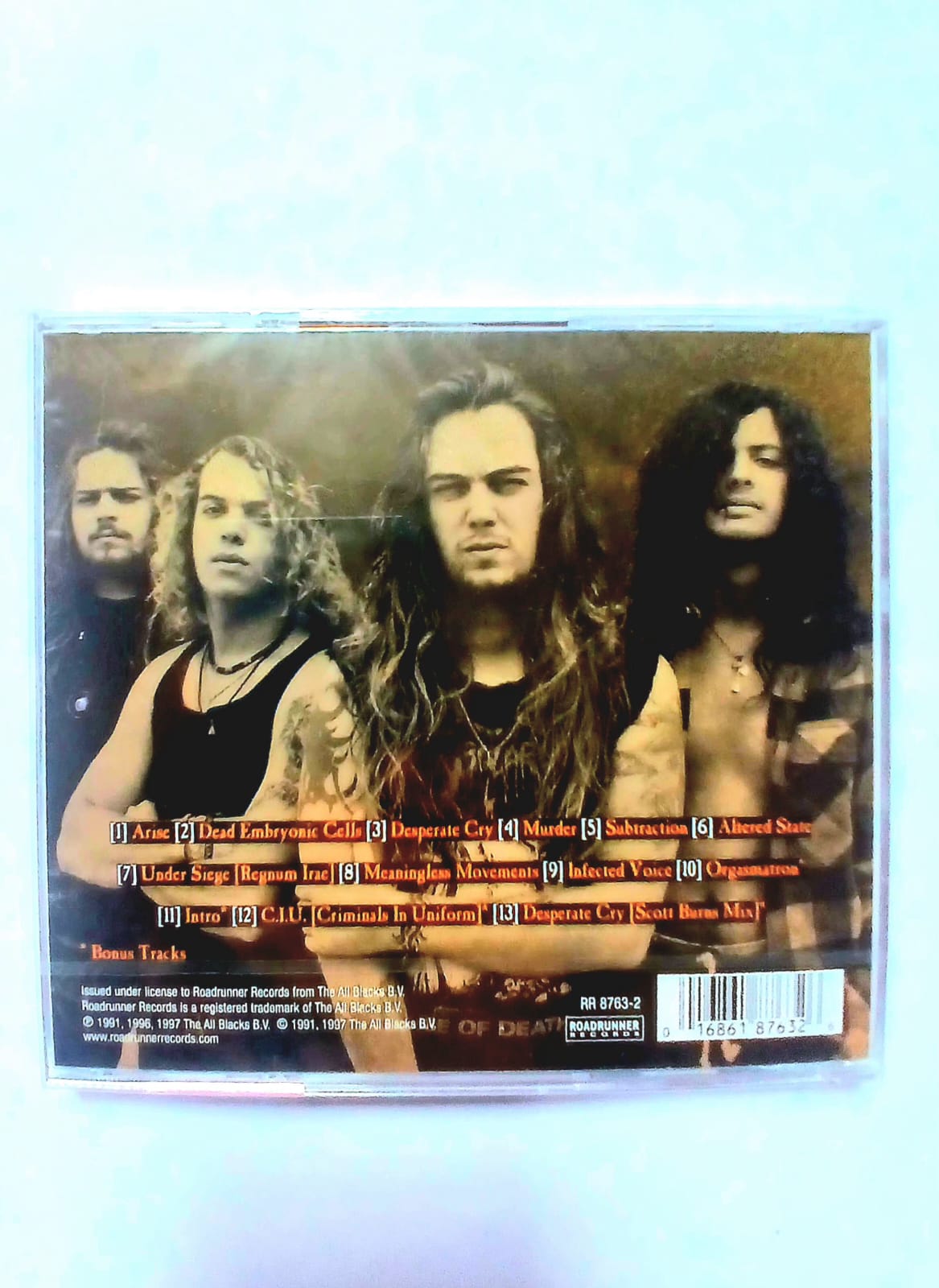 Cd Sepultura - Arise - Image 2