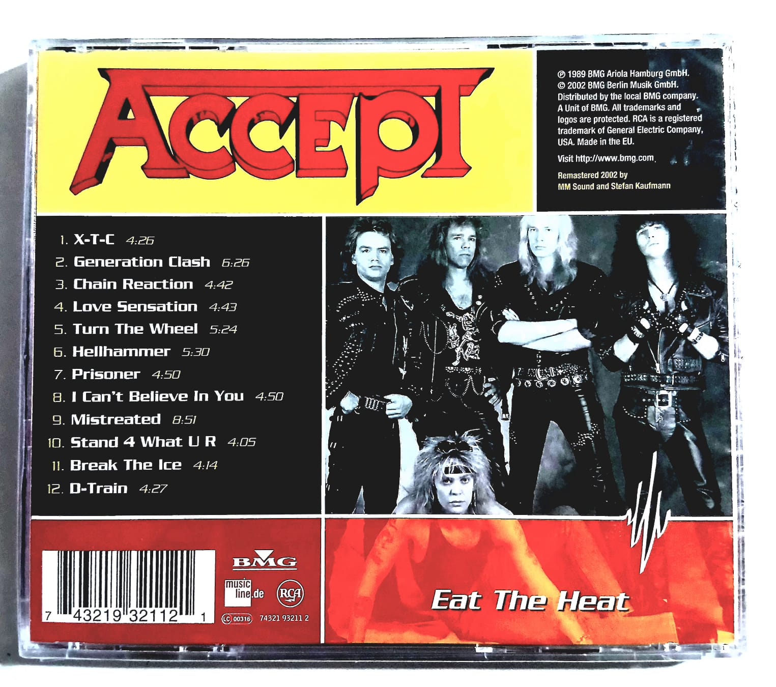 Cd Accept – Eat The Heat - Image 2