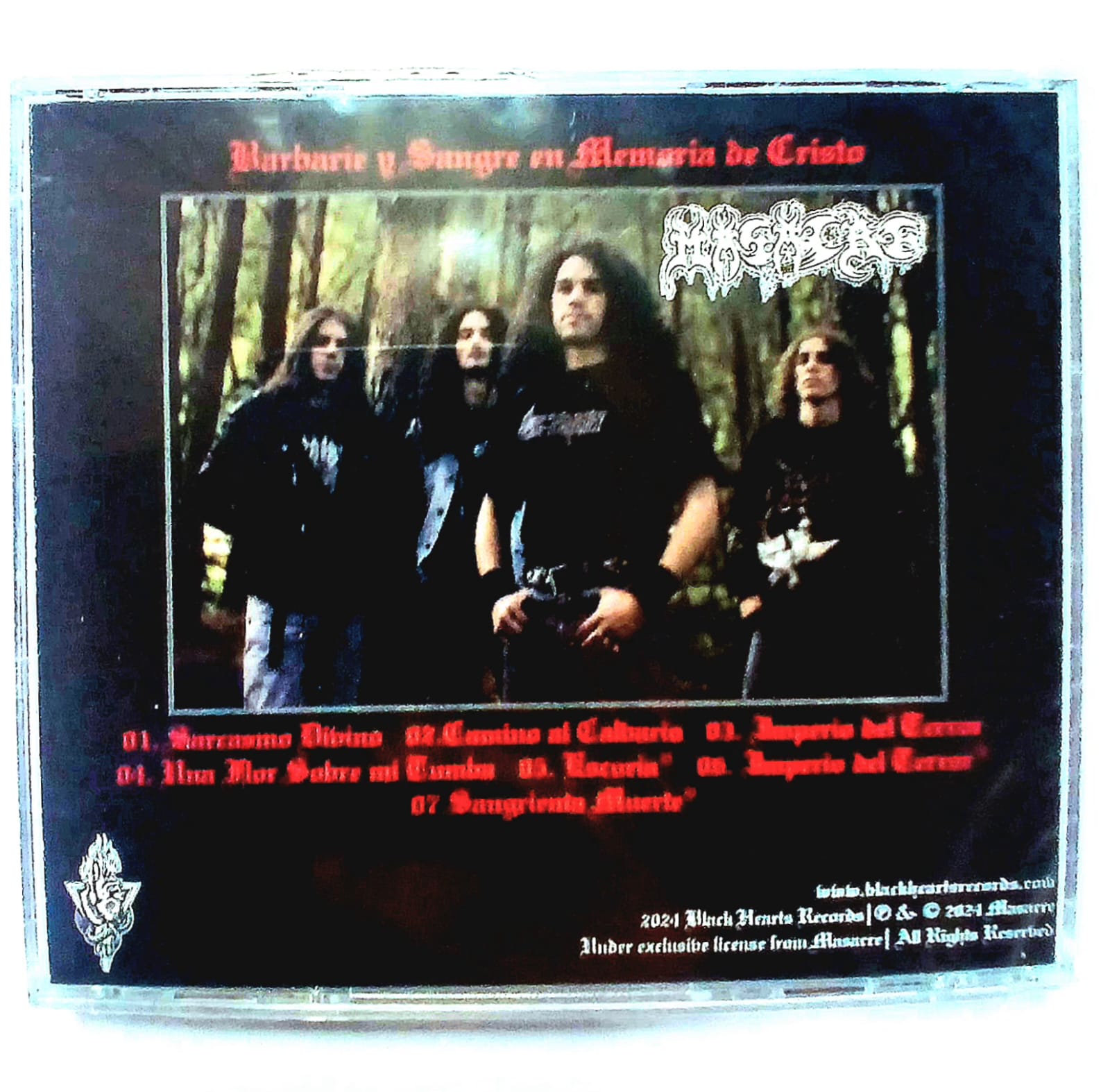 Cd Masacre – Barbarie Y Sangre En Memoria De Cristo - Image 2