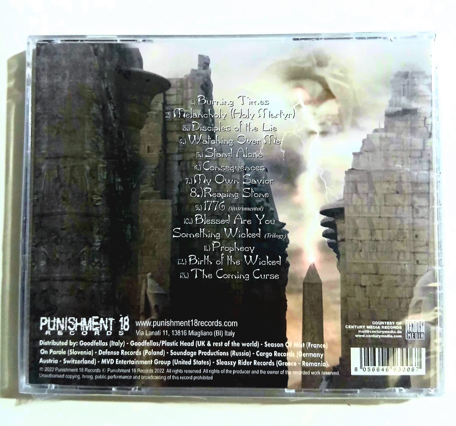 Cd Iced Earth – Something Wicked This Way Comes - Image 2