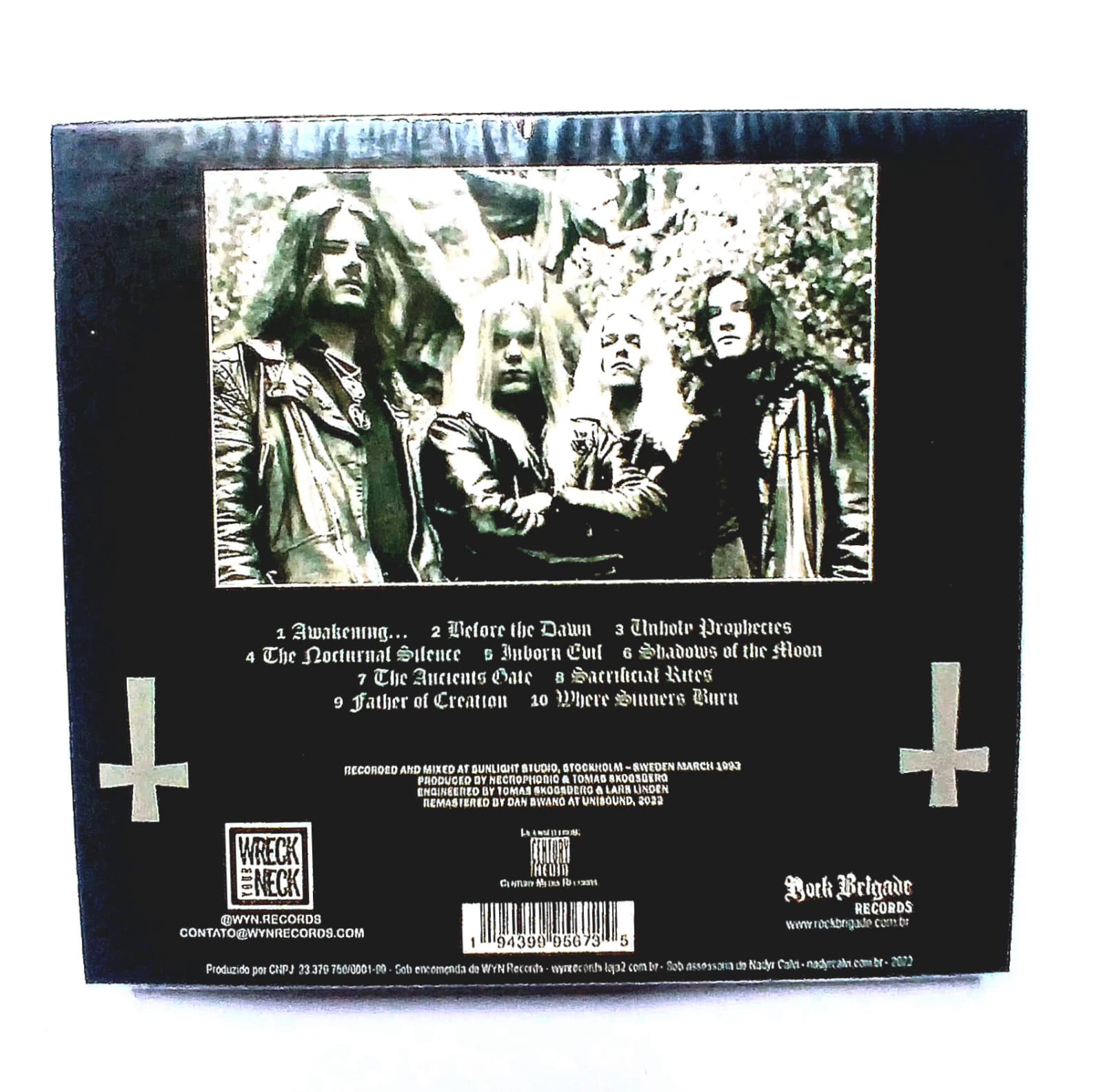 Cd Necrophobic - The Nocturnal Silence - Image 2