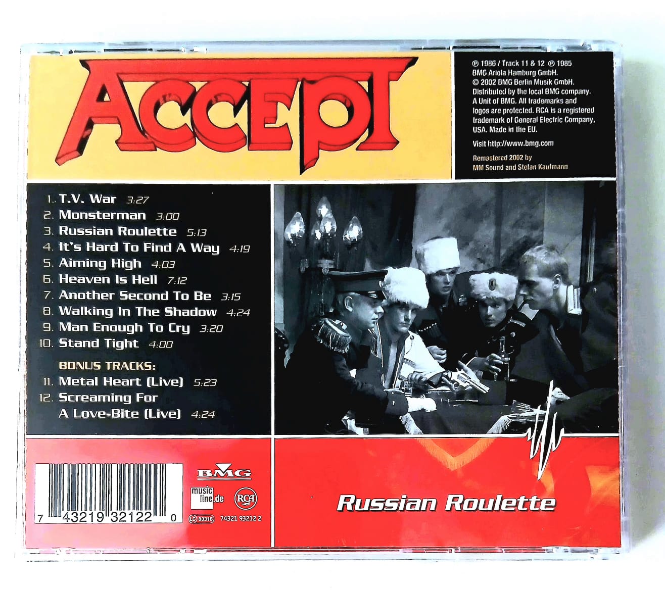 Cd Accept – Russian Roulette - Image 2