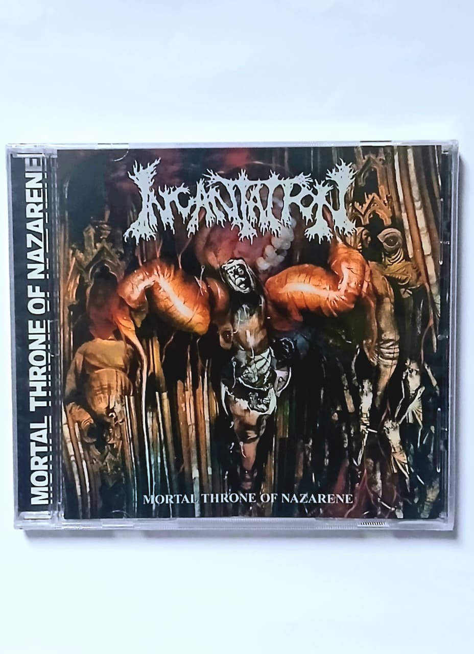 Cd Incantation - Mortal Throne Of Nazarene