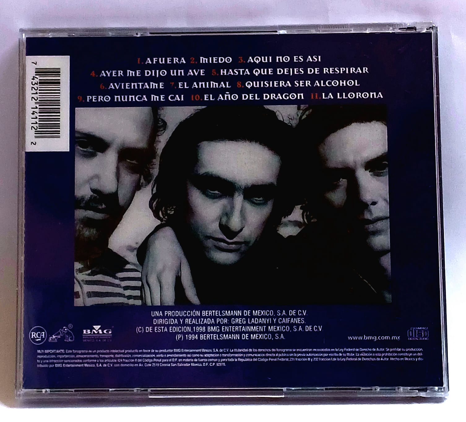 Cd Caifanes – El Nervio Del Volcán - Image 2