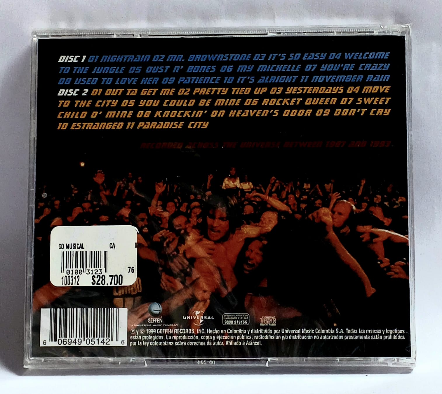 Double Cd Guns N' Roses – Live Era '87-'93 - Image 2