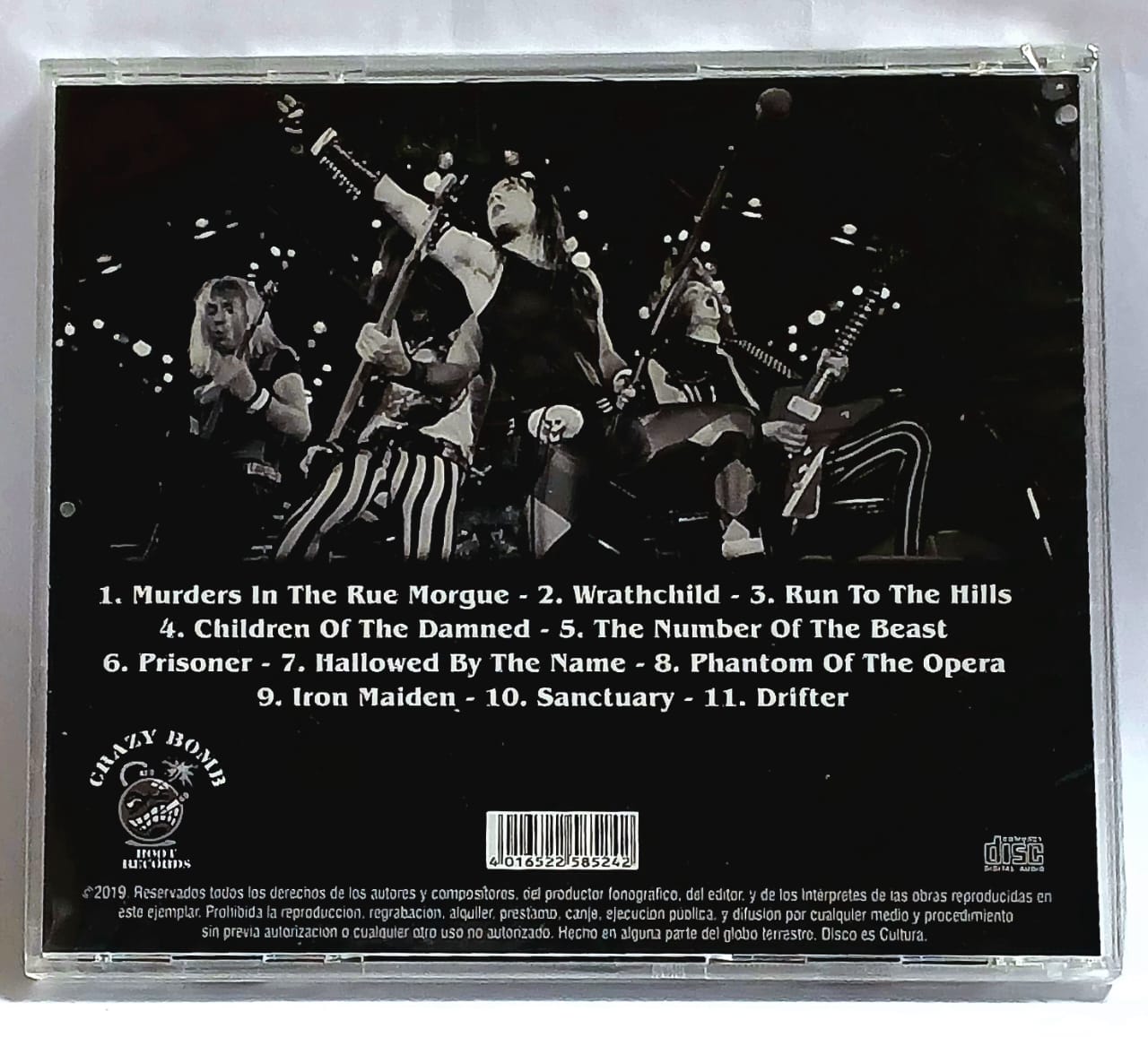Cd Iron Maiden – Live In New York - 1982 - Image 2