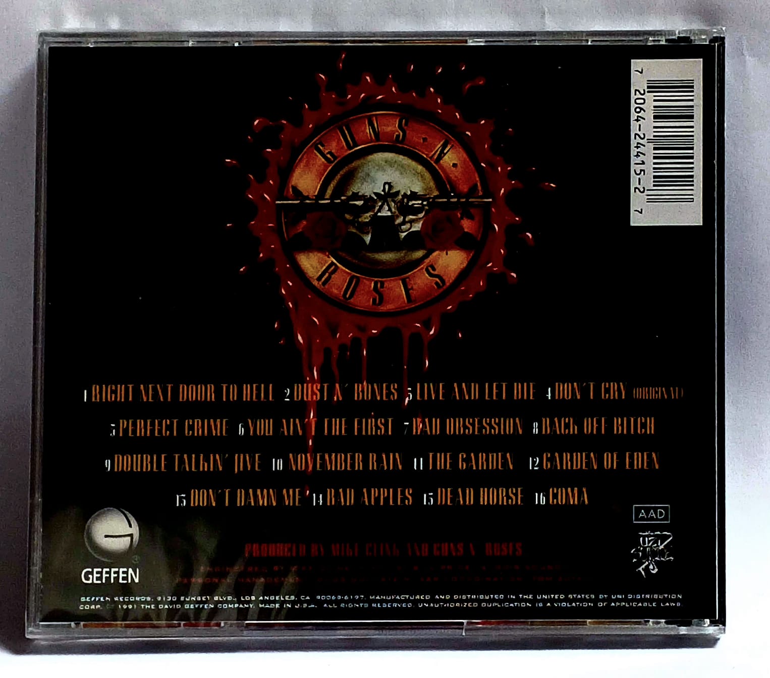 Cd Guns N' Roses – Use Your Illusion I - Image 2