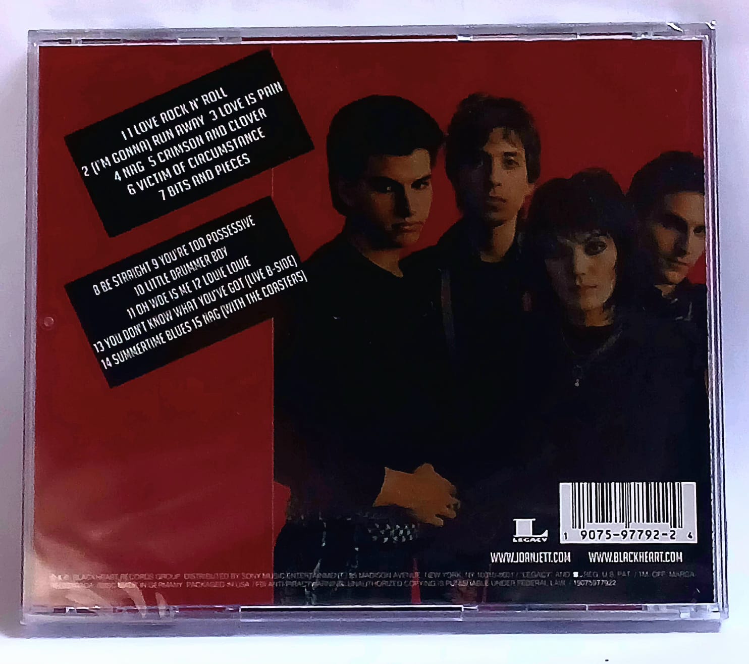 Cd Joan Jett & The Blackhearts – I Love Rock N' Roll - Image 2