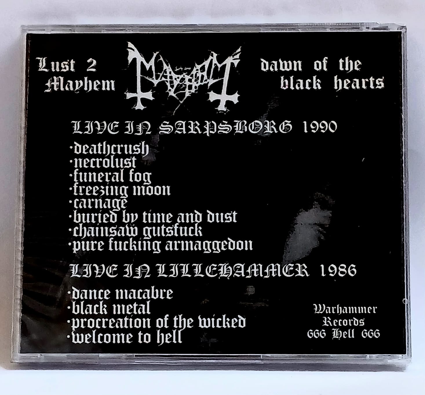Cd Mayhem – The Dawn Of The Black Hearts - Image 2