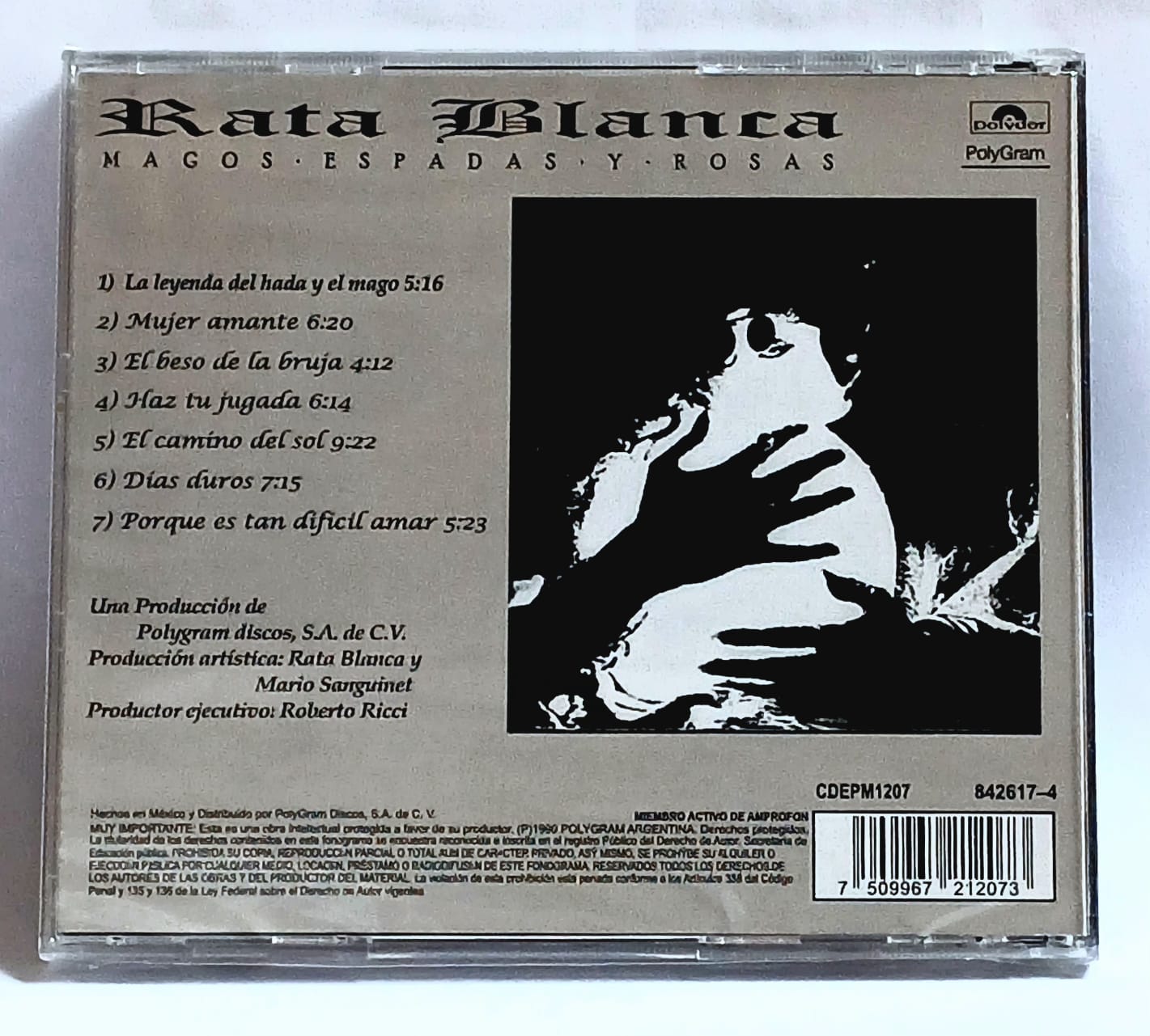 Cd Rata Blanca – Magos, Espadas Y Rosas - Image 2