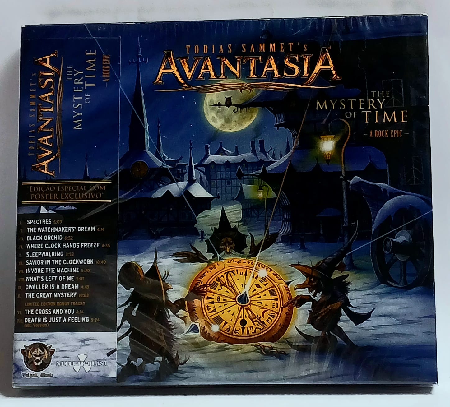 Cd Tobias Sammet's Avantasia – The Mystery Of Time (A Rock Epic)