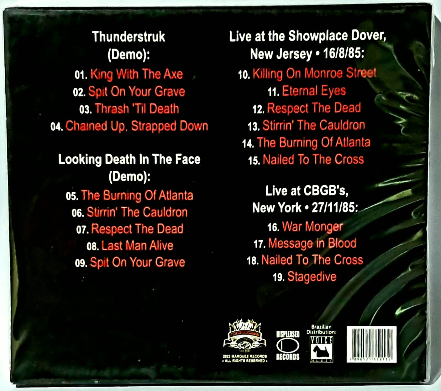 Cd Whiplash – Messages In Blood (The Early Years) - Image 2