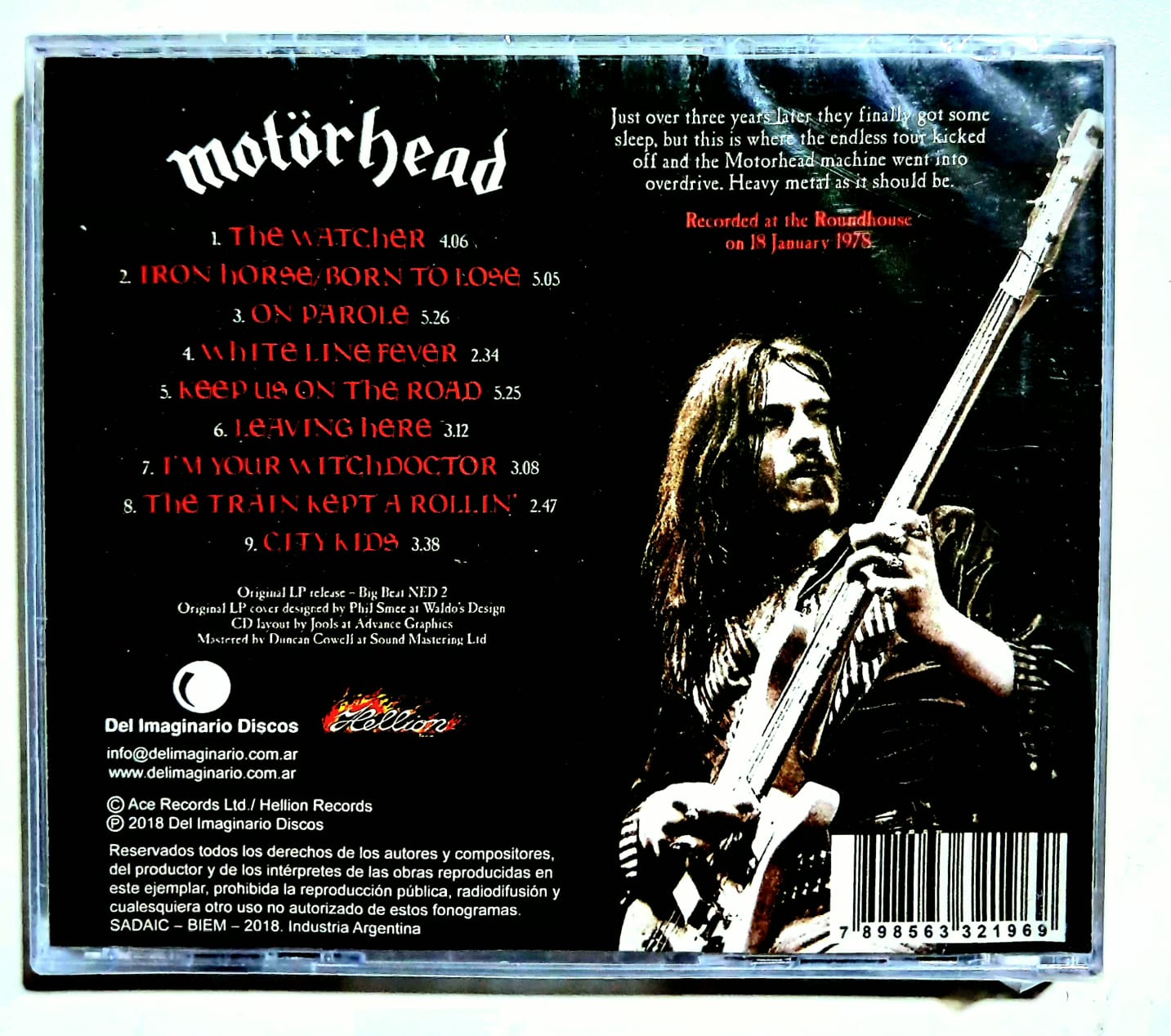 Cd Motörhead – What's Words Worth? - Recorded Live 1978 - Image 2