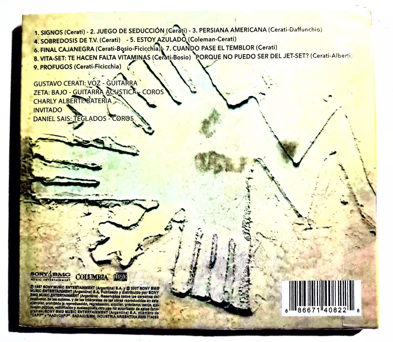 Cd Soda Stereo – En Vivo - Ruido Blanco - Image 2