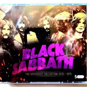 Box Set 5 Cd´s Black Sabbath – The Broadcast Collection 1970 - 1975