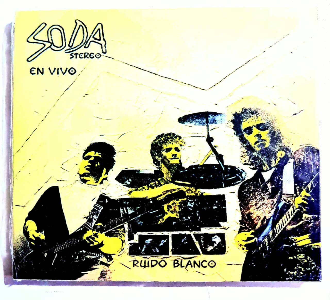 Cd Soda Stereo – En Vivo - Ruido Blanco