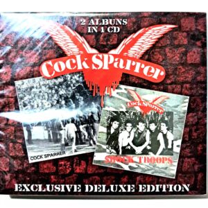 Cd Cock Sparrer – Shock Troops / Running Riot In '84