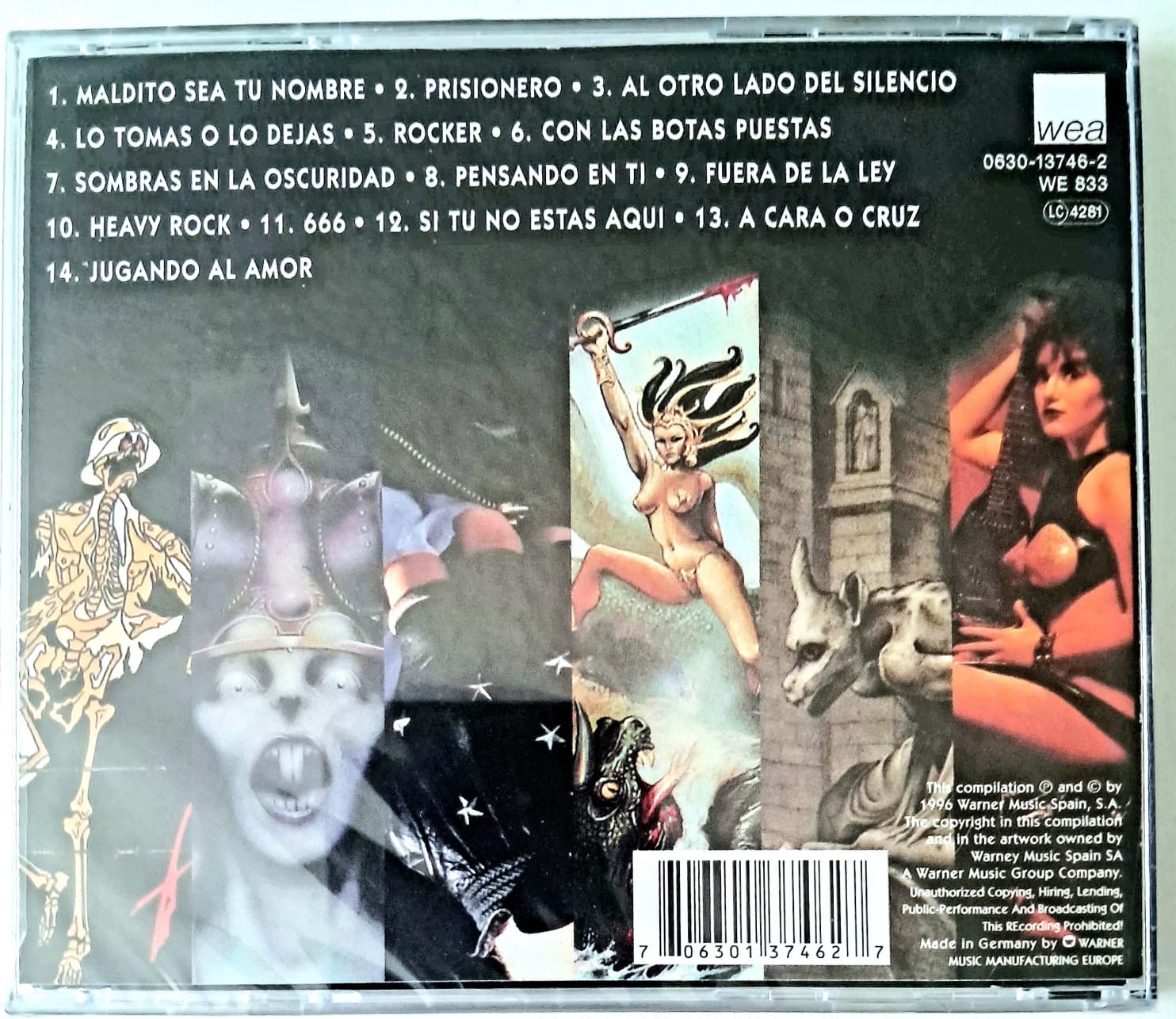 Cd Angeles Del Infierno – Lo Mejor De Angeles Del Infierno (1984-1993) - Image 2