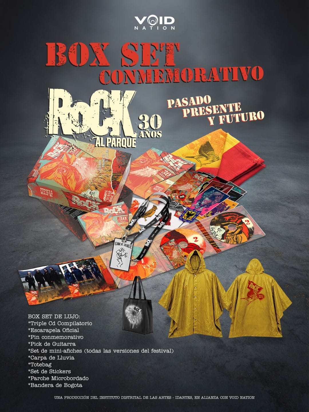 Kit oficial Rock al Parque 2026